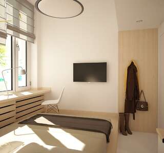 Гостиница KoikaGO Hostel Калининград Номер эконом стандарт с 1 двуспальной кроватью-5
