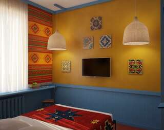 Гостиница KoikaGO Hostel Калининград Семейный номер Мехико-6