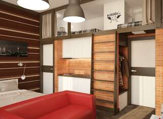 Гостиница KoikaGO Hostel Калининград Семейный номер с кухней Манхэттен-6