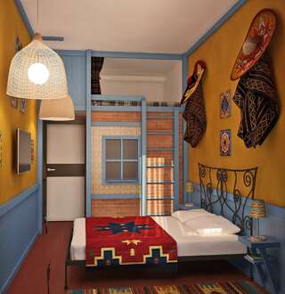 Гостиница KoikaGO Hostel Калининград Семейный номер Мехико-8