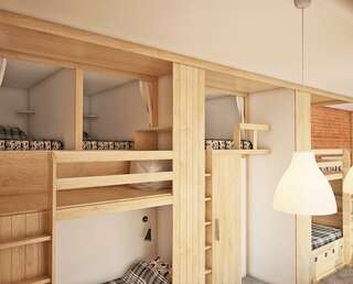 Гостиница KoikaGO Hostel Калининград Кровать в 6-местном общем номере-1
